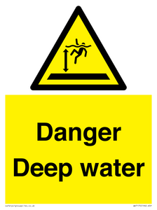 Danger Deep water